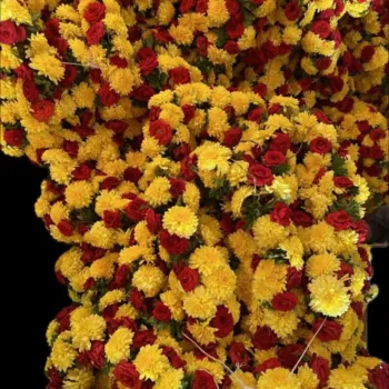 Yellow Sevanthi String - 40cm